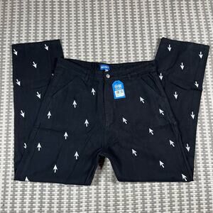 MARKET Studios Black Double Click Denim Pants Men’s Size 32 NWT New